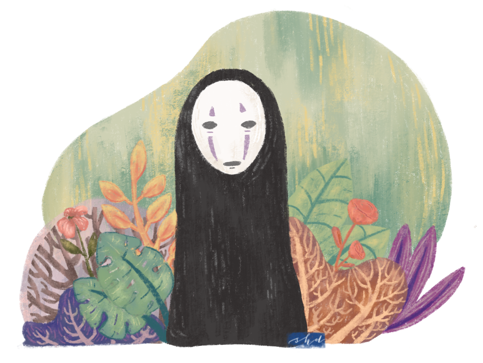 Kaonashi - Spirited Away by Shadiqa Arya on Dribbble