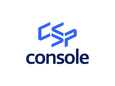 CSP Console app brand branding coding design graphic design logo logo design security