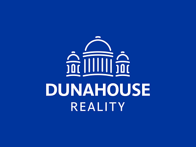 Duna House Reality brand branding estate graphic design logo logo design real estate