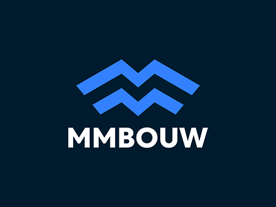 MM Bouw brand branding construction company constructions graphic design logo logo design