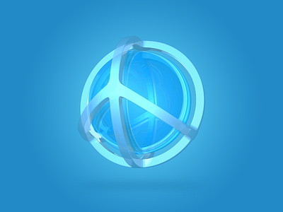 Peaceball 3d ball blue game peace peaceball worldpeace