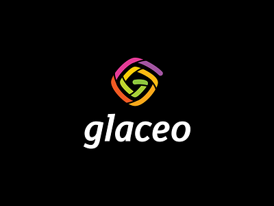 Glaceo colors glaceo identity logo spiral