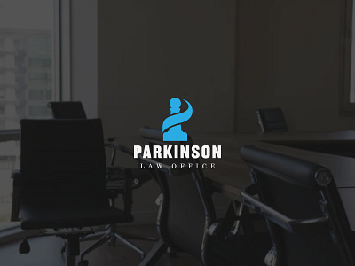 Parkinson Law Office Logo attorney attorney law branding designer corporate logo law law office logo logo designer logo designs logodesign office