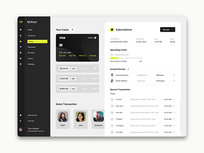 MPact - Fintech Strategy UI Design