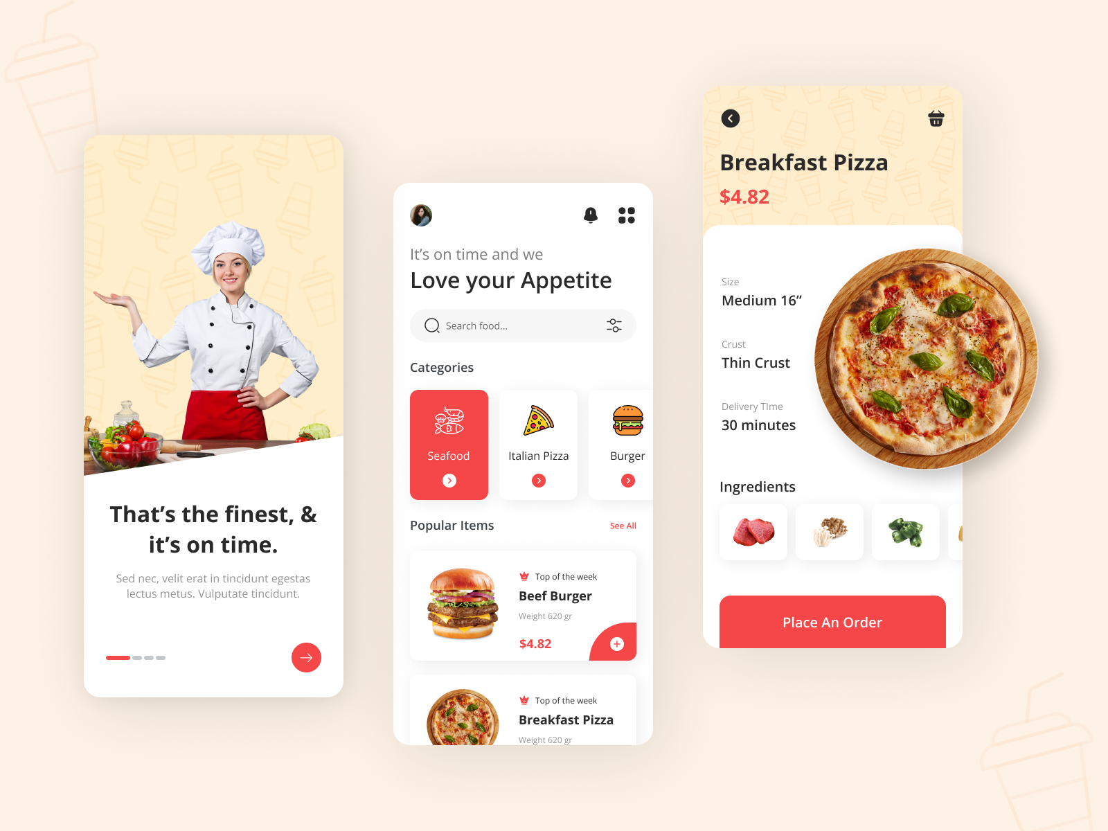 Food Delivery Mobile App by Shahriar Sultan for Dezzlab on Dribbble