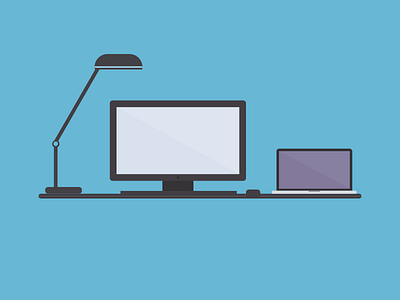 My workspace by Vivek Venkatraman on Dribbble