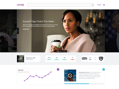 Yahoo Redesign