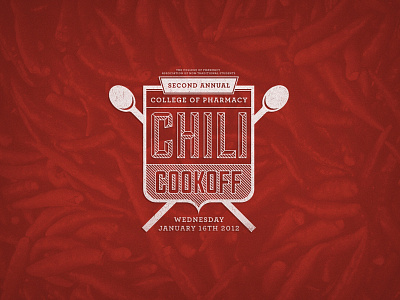 Chili Logo branding chili cookoff crest logo sullivan