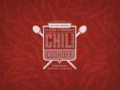 Chili Logo branding chili cookoff crest logo sullivan