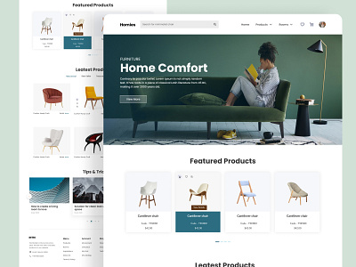 Home Comfort ui website