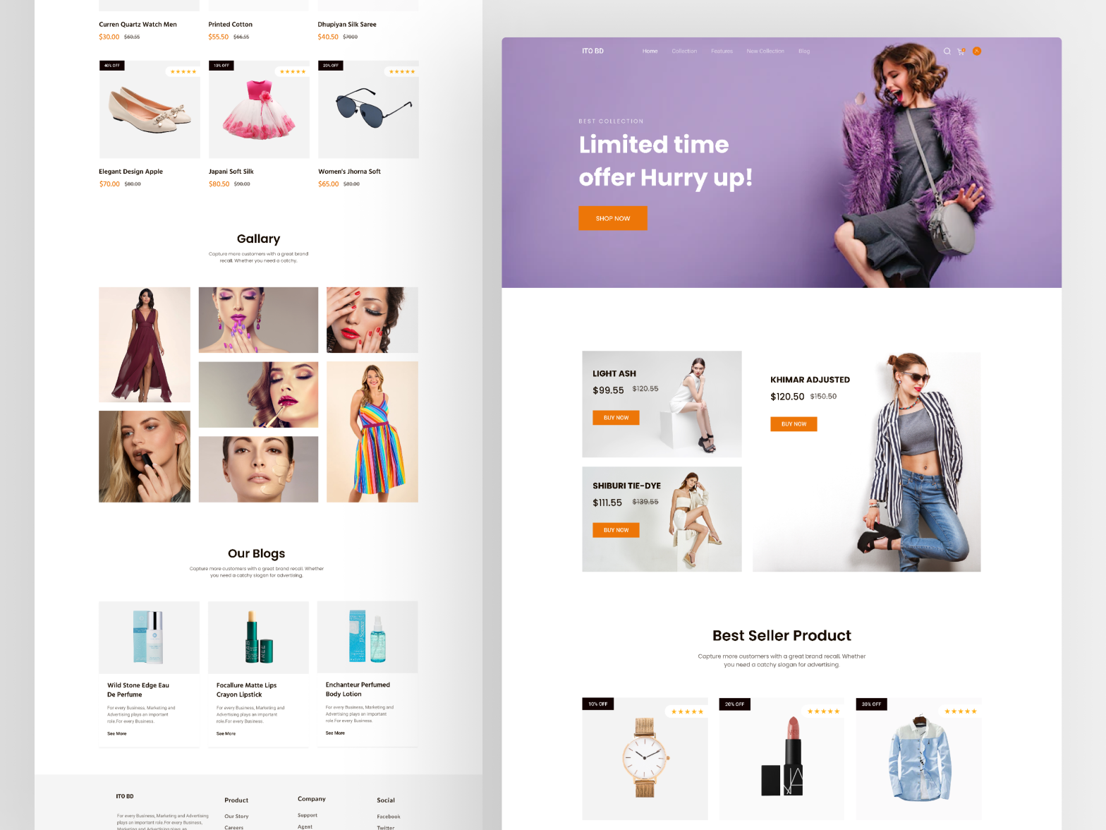 Shopify Landing page Design Mockup by Prince Reuben on Dribbble