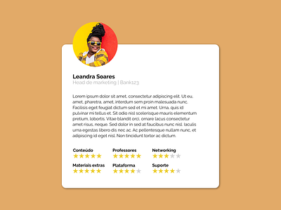 DailyUI 039: testimonials