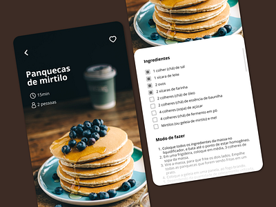 DailyUI 040: recipe dailyui dailyui 040: recipe figma food recipe ui