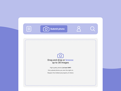 DailyUI 053: header navigation