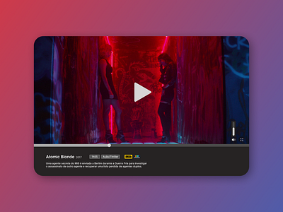 DailyUI 057: video player