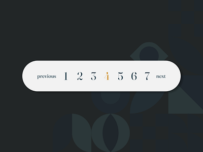 DailyUI 085: pagination