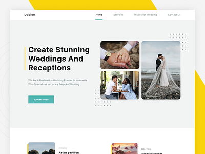 Wedding Planner and Organizer Landing Page Redesign Exercise