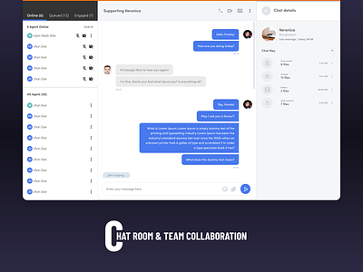 Chat Room & Collaboration