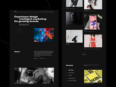 Noah. agency website design