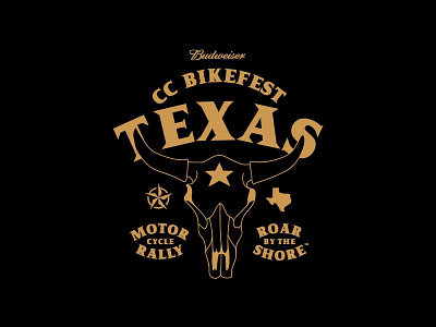 CC BIKE FEST TSHIRT DESIGN 3 bike corpus christi fest illustration typography