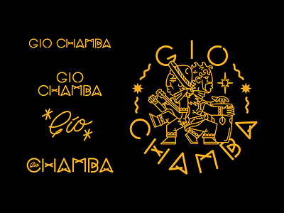 Gio Chamba Re Brand branding custom handlettering logo typeface wordmark