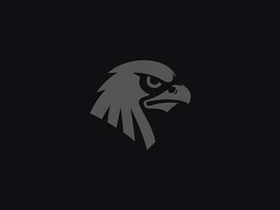 Hawk mark bird icon bird logo eagle icon logo mark minimal symbol vector