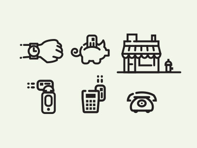 Icons for Financial Site