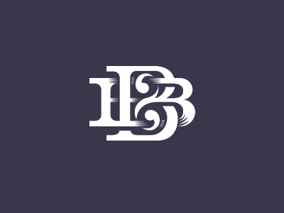 BB Monogram for Law Firm #3 bb law firm lawyer mark monogram