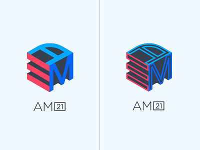 AM21 3d 3d printing logo