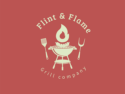 Grill company logo dailylogochallenge logo