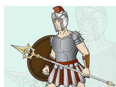 Gladiator nft character cartoon character character design digital drawing gladiator graphic artist graphic design illustration nft nft character nft collection nft illustration nft token nftartist vector