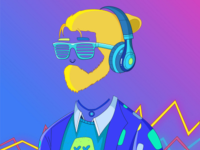 Invisible Man NFT Project character concept character design character nft crypto art graphic design illustration invisible lights man music music nft neon light nft nft collection vector vector illustration vector man