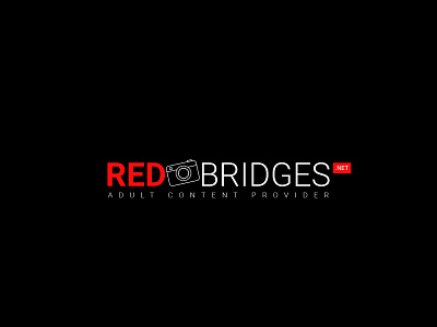 Simple logo for Red Bridges website 🔞