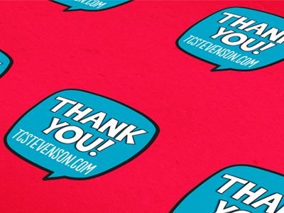 Thank You! Sticker