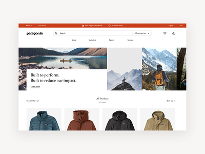 Patagonia - Website