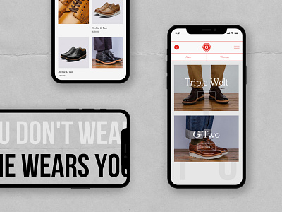 Grenson Landing Page | Mobile