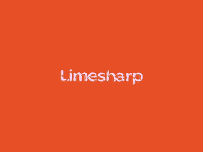 Limesharp logo - Motion animation branding design logo logo animation logotype motion typography vector video