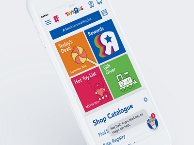 ToysRus iOS App Redesign