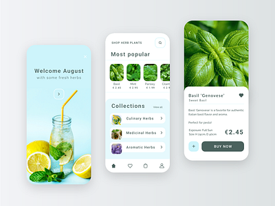 Herbs - Ecommerce Mobile App