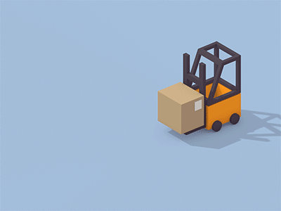 Small cart from C4D c4d