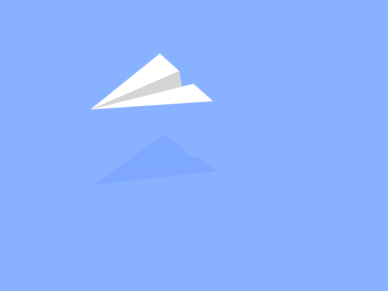 Tiny Paper airplane airplane c4d paper