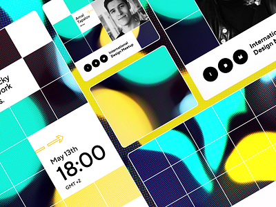 Wrike Design Meetup – Graphics brand branding design event graphic illustration poster typography wrike