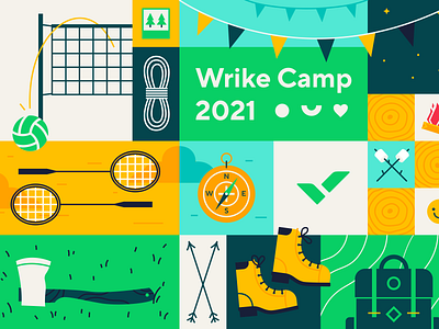 Wrike Camp Illustration