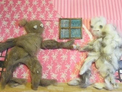 It's Cold (Video Short - Scene No. 3) cat hair cold cryptozoology stop motion animation video art winter yeti
