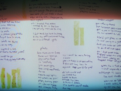 The ACBs - Little Leaves (Lyric Sheet No. 1)