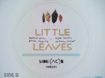 SIDE (AC)B album art album packaging band art the acbs typography