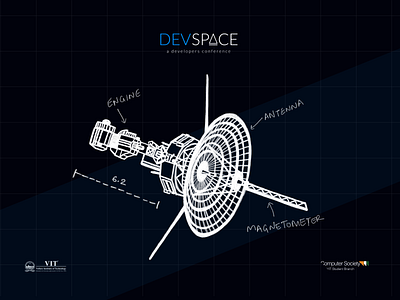 Satellite Side View - Illustration adobe illustrator branding design art designs digital illustration flat graphic design illustration sketch vector