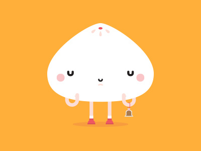 WIP: Siopao asian cuisine character design chinese dumpling food illustration siopao wip