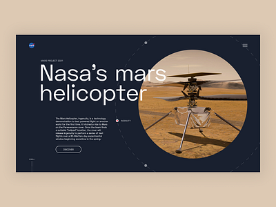 Layout exploration carousel explore layout layout exploration nasa slide space typo