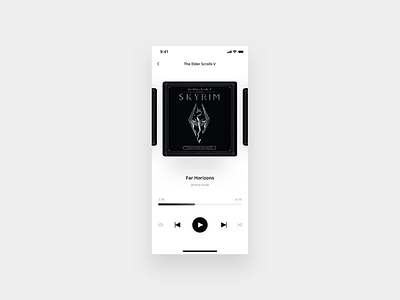 Music Player app design music app music player ui